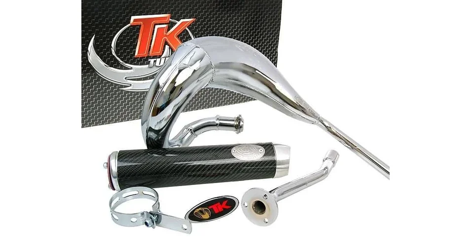 Kipufogó Derbi Senda (D50B, EBE) króm Turbo Kit Bufanda RQ Bestseller
