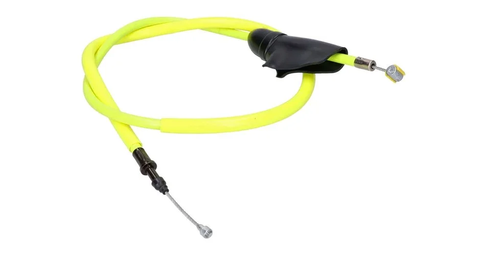 Ingyenes szállítás Kuplungbowden neon sárga Aprilia RX, SX, Derbi Senda, Gilera SMT, RCR Doppler PTFE