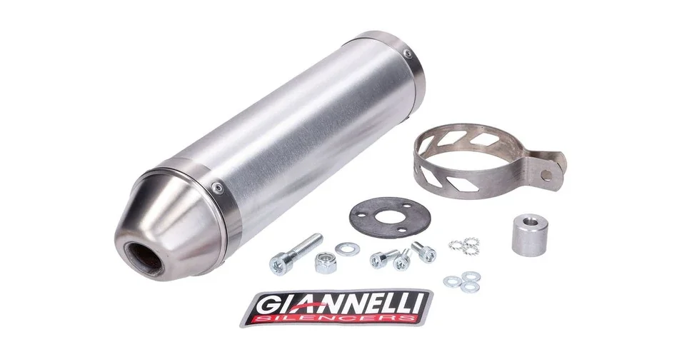 Kipufogó hangtompító Aprilia RX, SX, Derbi Senda, Gilera RCR, SMT 50 (D50B) Giannelli Olcsó