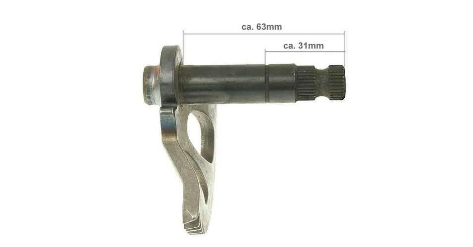 Berúgótengely 63mm/31mm CPI, Keeway 2T 50cc 101-Octane Vedd meg most