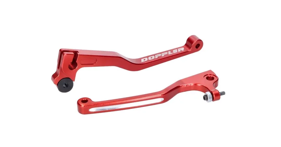 Legkelendőbb Fékkar + kuplungkar szett Beta RR (2012-) piros CNC (Grimeca fék) Doppler