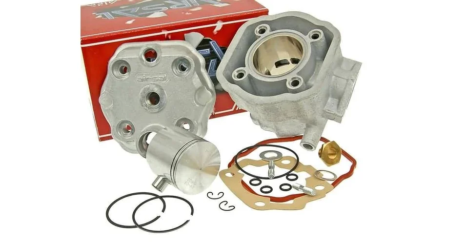 Hengerszett + hengerfej Derbi Senda, GPR, Gilera RCR, SMT (EBE, EBS) 72,4cc 48mm Airsal Tech-Piston Gyors kiszállítás