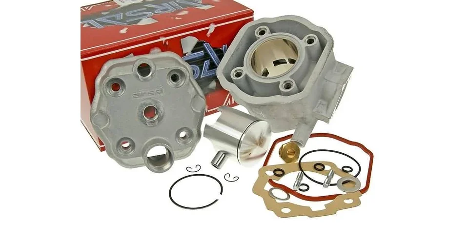 Hengerszett + hengerfej Derbi Senda, GPR, Gilera RCR, SMT (EBE, EBS) 72,4cc 48mm Airsal Sport Csak ma