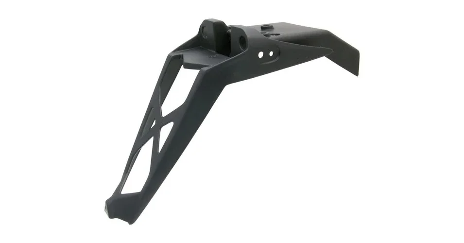Újdonság Farok idom, rendszámtábla tartó (fekete) Derbi Senda, Gilera RCR, SMT OEM-gyári