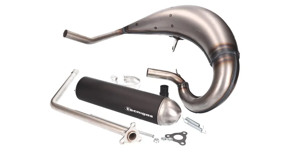 Kipufogó Gas Gas EC 50 Rookie Tecnigas E-NOX EVO Steel Árengedmény