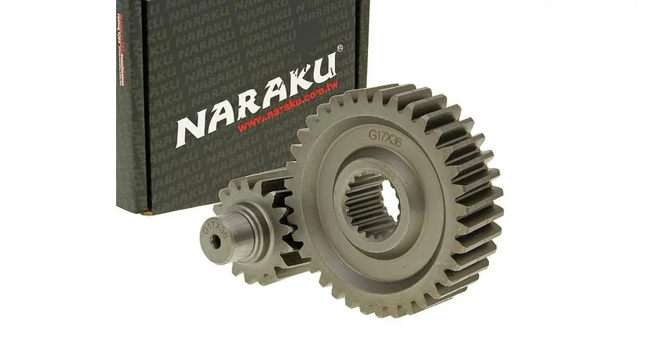 Végáttétel GY6 4T 125/150cc 17/36 +31% Naraku Legjobb ár