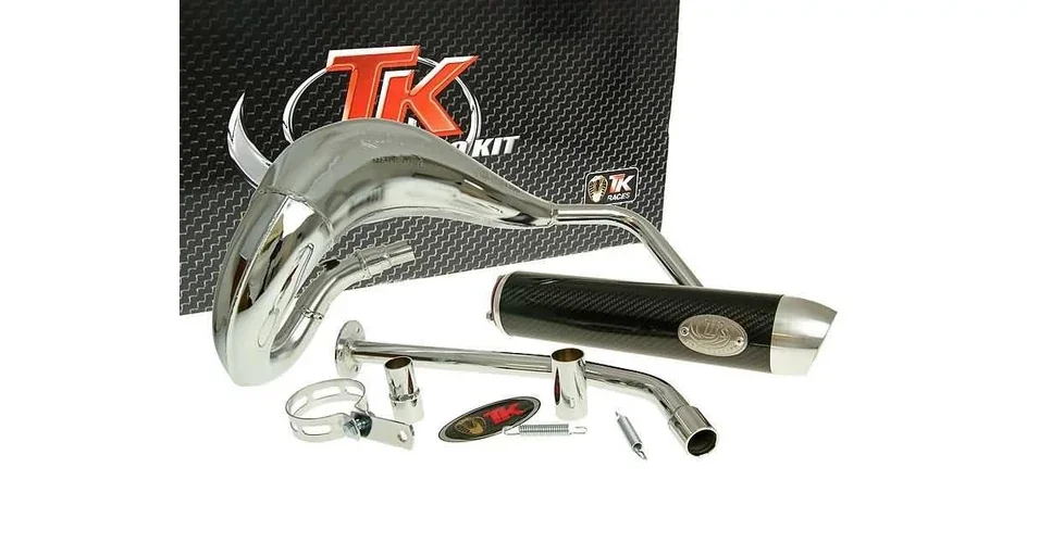 Kiárusítás Kipufogó Yamaha DT50 (03-), MBK X-Limit (03-), Malaguti Turbo Kit Bufanda RQ