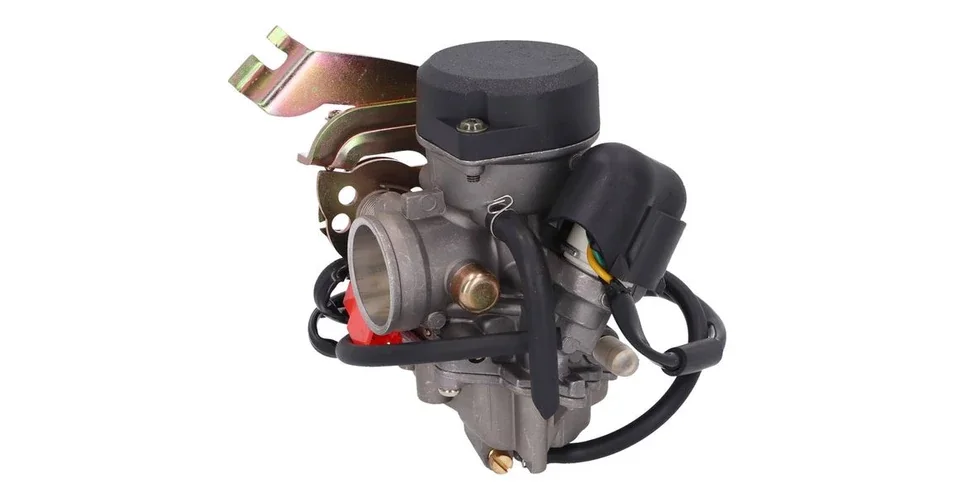 Különleges ajánlat Karburátor 30mm GY6 4T 125-300cc automata (gyorsítófúvókás) Naraku Racing Maxi Scooter