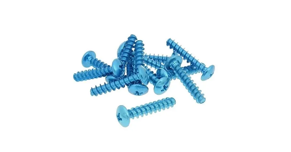 Biztonságos fizetés Csavar szett alumínium kék 12 db-os M6x30 V-parts