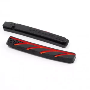 Ashima Fékpofa gumi V-fékhez cserélhető piros 72mm MTB Alacsony ár