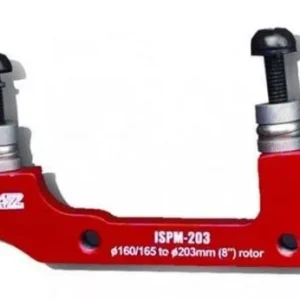 a2Z 110mm-es villasaru távolsághoz való IS->PM 203mm tárcsafék adapter [piros] Azonnal elérhető