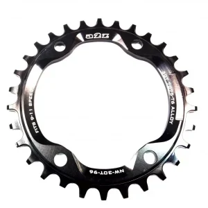 a2Z Narrow Wide (BCD: 96) 4 furatos aszimmetrikus lánctányér [fekete, 34] Vedd meg online