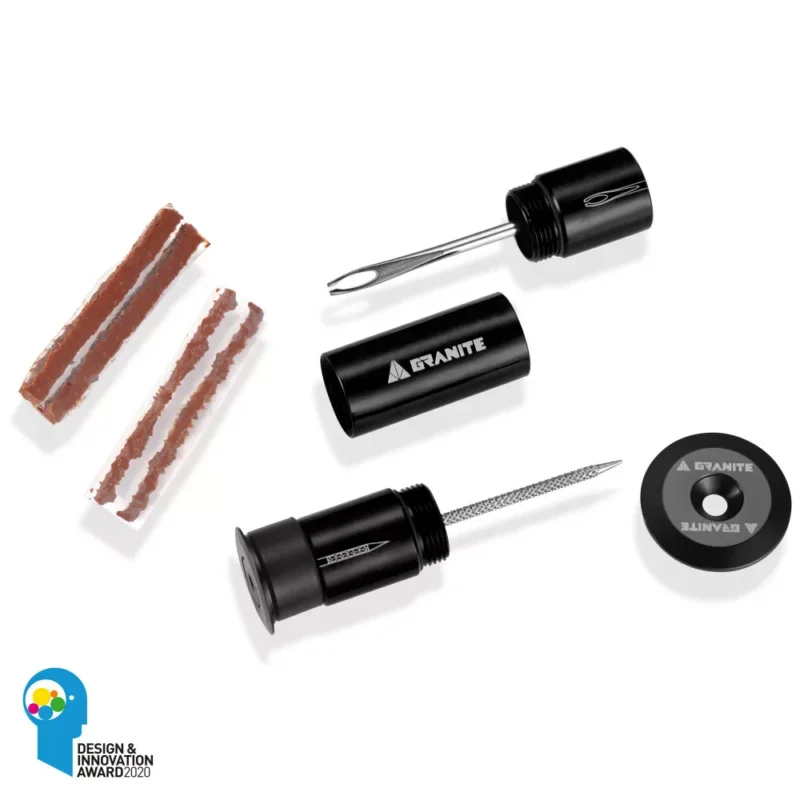 Csak ma Granite Stash tire plug tubeless defektjavító készlet [fekete]