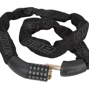 Rock Machine CCH.LOCK 6.90 számzáras láncos zár [fekete] Expressz szállítás