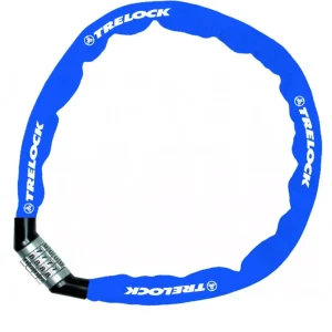 Trelock BC 115 Code számzáras láncos zár [kék, 110 cm] Végkiárusítás