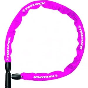 Trelock BC 115 kulcsos láncos zár [pink, 110 cm] Szezonális akció