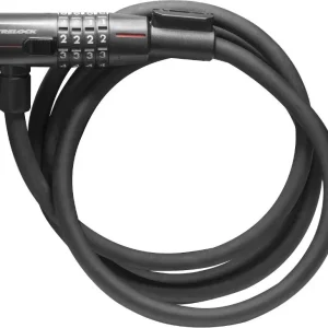 Trelock KS 415 számzáras huzalos zár [fekete, 110 cm] Árengedmény