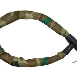 Olcsóbb BRN Camo katonai zöld mintás láncos lakat - 80 cm