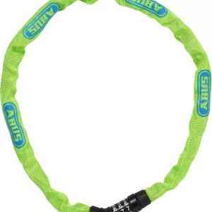 ABUS láncos lakat számzárral Steel-O-Chain 4804C/75, lime Kiárusítás