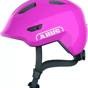 ABUS kerékpáros gyerek sisak Smiley 3.0, In-Mold, shiny pink, S (45-50 cm) Árengedmény
