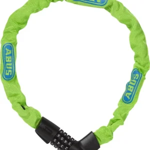 ABUS láncos lakat számzárral Tresor 1385/75, neon zöld (6mm) Expressz kézbesítés