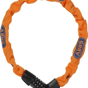 Ajánlat ABUS láncos lakat számzárral Tresor 1385/75, neon narancs (6mm)