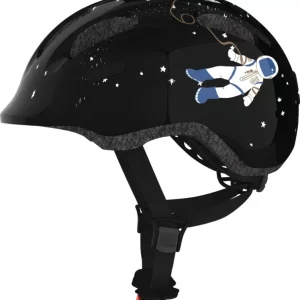ABUS kerékpáros gyerek sisak Smiley 2.0, In-Mold, black space, M (50-55 cm) Különleges ajánlat