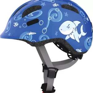 ABUS kerékpáros gyerek sisak Smiley 2.0, In-Mold, blue sharky, S (45-50 cm) Vedd meg online