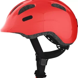 Outlet ABUS kerékpáros gyerek sisak Smiley 2.0, In-Mold, sparkling red, M (50-55 cm)