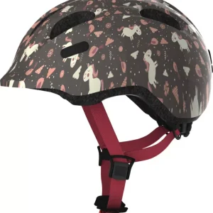 ABUS kerékpáros gyerek sisak Smiley 2.0, In-Mold, rose horse, M (50-55 cm) Csak ma