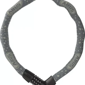 Rendeld meg most ABUS láncos lakat számzárral Tresor 1385/75, grey star (6mm)