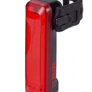 BBB Cycling kerékpáros hátsó lámpa BLS-167 SignalBrake, 20 lumen, 5 mód, féklámpa funkcióval, micro USB tölthető 300mAh akku, gumis felfogatással Olcsóbb