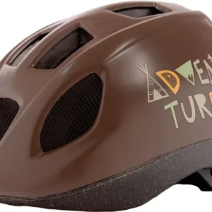 Polisport kerékpáros gyerek sisak Adventure barna/mintás, XS (46-53 cm) Prémium