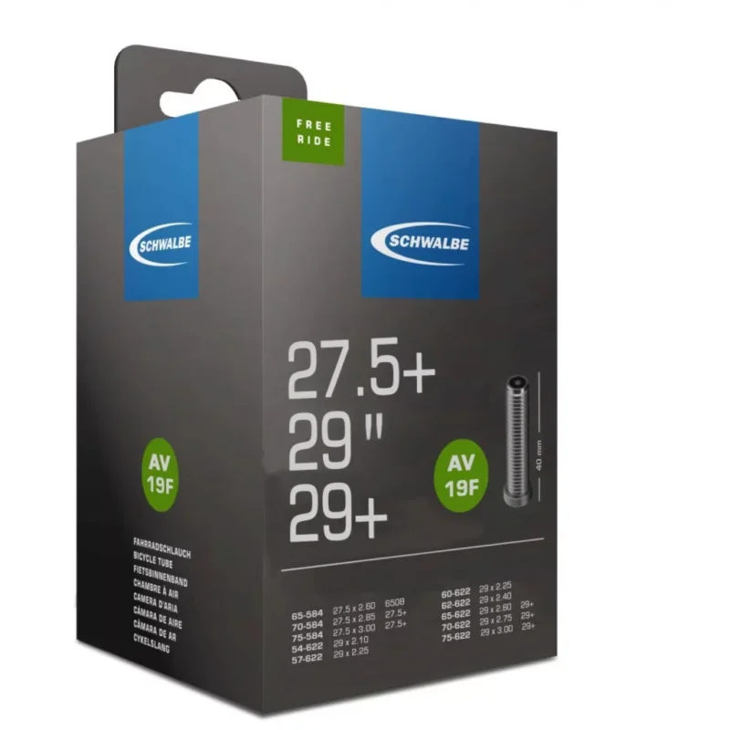 Schwalbe tömlő 27,5x2,60/3,00-29x2,10/3,00 AV19F 40 mm dobozos Legkelendőbb