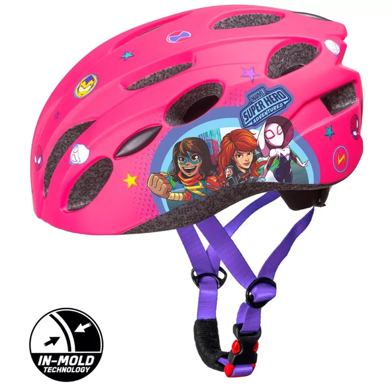 Disney gyerek sisak - Avengers - Bosszúállók - In Mold - sport - pink - M (52-56cm) Szuper ajánlat