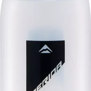 Árengedmény Kulacs MERIDA átlátszó, 500ml (fekete design) - zárókupakkal - 4058
