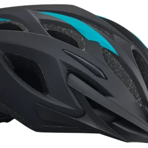 Prémium Fejvédő MERIDA CHARGER matt fekete/kék - 8733