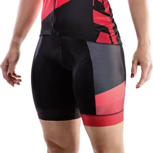 Olcsó Nadrág MERIDA CX DESIGN rövid NŐI 422 S PIROS - kantár nélkül - 740522-422