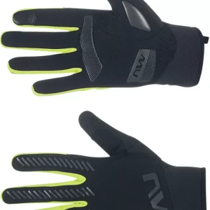 Szuper akció Kesztyű NORTHWAVE téli ACTIVE GEL XL hosszú, fekete/fluo sárga