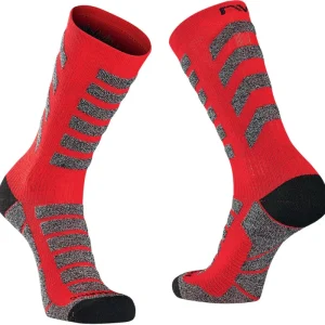 Zokni NORTHWAVE téli HUSKY CERAMIC L (44-47) fekete/piros Kiárusítás