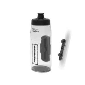 Azonnal elérhető Kulacs MERIDA SWIVEL/FIDLOCK 620ml átlátszó kulacs+adapter