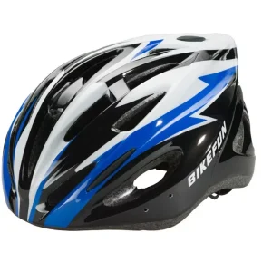 Bestseller Fejvédő BIKEFUN COBBER S fekete/kék 52-55 cm