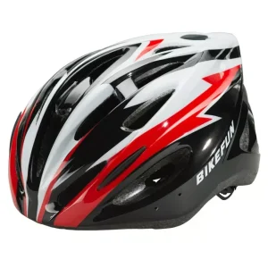 Azonnal elérhető Fejvédő BIKEFUN COBBER fekete/piros - HB25-BR