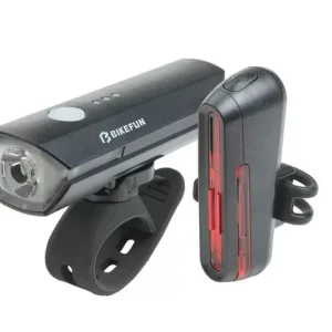 Újdonság Lámpa BIKEFUN szett Stone 550 USB