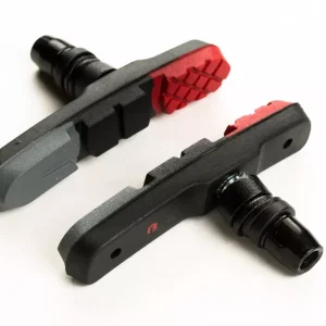 Árcsökkenés Fékpofa BIKEFUN MTB 72 mm menetes piros/fekete/szürke - MTB-960V