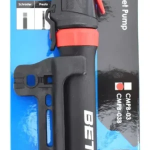 Szuper ajánlat Pumpa beto mini plastic 2 utas fekete-piros+tartó av/fv csappanytyús