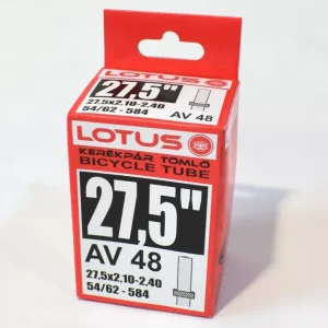 Tömlő27,5x2,10-2,40 Lotus av48 54/62-584 Korlátozott ajánlat